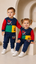 Tom and Jerry Design Baby Hoodie & Trouser Set - Soft Fleece Stuff, Machine Washable - Perfect for Winter, Perfect for Outdoor TS6419J