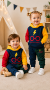 Believe in Magic Baby Hoodie & Trouser Set - Soft Fleece Stuff, Machine Washable - Perfect for Winter, Perfect for Outdoor TS6419H