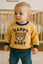 JF Yellow Happy Baby Sweatshirt - Soft Fleece Stuff, Machine Washable - Perfect for Winter, Perfect for Outdoor SS6427D