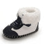 Navy Blue & White Toddlers Winter Fashionable Boys And Girls Shoes SH7155A
