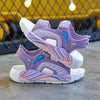 New Kids' Purple Cute and Simple Trendy Spring/Summer Comfortable - Non-Slip PVC Sole with Hook & Loop Closure Sandals SDL7585B