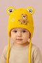 Yellow Toddler Fashion Knitted Warm Winter Wool Cap (1 Years -5 Years) CP5108E