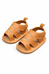 JF Brown Summer Rubber-Soled Sandals for Boys And Girls SDL7561A