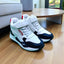 White & Black High Ankle Shoes SH7051A