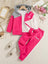 Pink Baby Girl Hoodie & Trouser Set - Soft Fleece Stuff, Machine Washable - Perfect for Winter, Perfect for Outdoor TS6419M