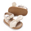 Off-white Sandals with Bow SDL7502A