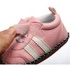 Baby Boys Girls Pu Leather Hard Bottom Walking Sneakers Toddler Rubber Sole First Walkers Infant Cartoon Slippers Crib Shoes SH7166E