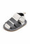 JF Grey & White Summer Rubber-Soled Sandals for Boys SDL7560B