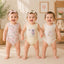 3pcs Adorable Baby Cotton Sandos Rompers Set BS6432A