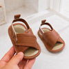 JF Brown Summer Rubber-Sole Sandals for Boys And Girls SDL7592A