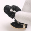 Black Bow Booties BTS9117D