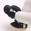 Black Bow Booties BTS9117D