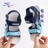 Children's Blue Lightweight Breathable Sandals - Non-Slip PVC Sole with Hook & Loop Closure, Low-Top Open-Toe Casual Suitable for Spring Summer Sandals SDL7570A