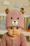 Pink Winter Warm Deer Wool Cap CP5006B