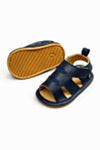 JF Navy Blue Summer Rubber-Soled Sandals for Boys And Girls SDL7561B