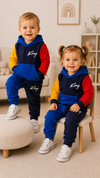King Design Baby Hoodie & Trouser Set - Soft Fleece Stuff, Machine Washable - Perfect for Winter, Perfect for Outdoor TS6419E
