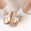 Golden Baby Princess Soft Sole Booties BTS9114A