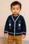 Navy Blue Fashion Sweater Cardigan SC6305A