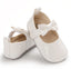 White Baby Princess Soft Sole Booties BTS9114D