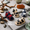 JF Black & White Summer Rubber-Sole Sandals for Boys And Girls SDL7582A