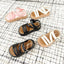 Girls' Black Korean Vintage Roman Style Sandals, Breathable and Comfortable, Versatile Summer Sandals SDL7574B