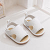 JF White Summer Rubber-Sole Sandals for Boy SDL7589B