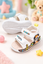 Beige Color Cartoon Design Baby Sandals SDL7563A