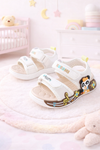 Beige Color Cartoon Design Baby Sandals SDL7563A
