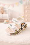 Beige Color Cartoon Design Baby Sandals SDL7563A