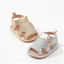 JF Silver Summer Rubber-Soled Sandals for Boys And Girls SDL7564B