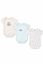 3pcs Adorable Baby Cotton Romper Set - Cute Animal Patterns & Stripes BS6431D