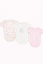 3pcs Adorable Baby Cotton Romper Set - Cute Animal Patterns & Stripes BS6431C