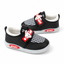 JF Jet Black Bunny Check Sport Sneakers Shoes SH7186C