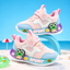 JF Pink Sporty Frog Sneakers Shoes SH7190E