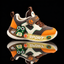 JF Orange Sporty Frog Sneakers Shoes SH7190F