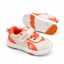 JF Coral Orange Breeze Baby Sneakers Shoes SH7189B