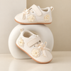JF White Little Blossom Baby Girl Shoes SH7195J