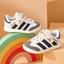 JF Cream & Navy Blue Retro Sneakers Shoes SH7196E