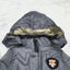 Boys Gray Warm Inner Furr Hoodied Puffer Jacket HJ6204B