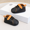 JF Black & Orange Baby Urban Explorer High-Top Booties BTS9129C