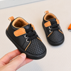 JF Black & Orange Baby Urban Explorer High-Top Booties BTS9129C