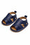 JF Navy Blue Summer Rubber-Soled Sandals for Boys SDL7562A