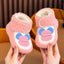 JF Premium Pink & White Cozy Bear Winter Shoes SH7188G