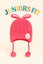 Pink Imported Baby Fashion Knitted Warm Winter Wool Cap (6 Months -3 Years) CP5096A