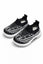 Black Baby Soft Bottom Walking Sneakers Toddler Rubber Sole First Walkers Infant Shoes SH7182A