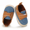 Blue & Brown Booties BTS9090A