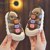 New Youngsters Girls' Brown Color Cartoon Character Sandals - Soft PVC Lightweight| Playful Youngsters' Sandals SDL7553B