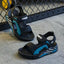New Kids' Black Cute and Simple Trendy Spring/Summer Comfortable - Non-Slip PVC Sole with Hook & Loop Closure Sandals SDL7585C