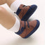 Brown Baby Boy Booties BTS9125A