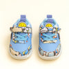Blue Cute Cartoon Comfortable Sneakers, Lightweight Non Slip Shoes SH7176A